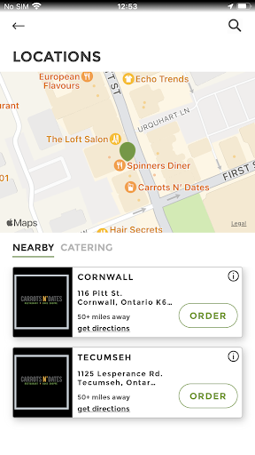 CarrotsNDates screenshot 1