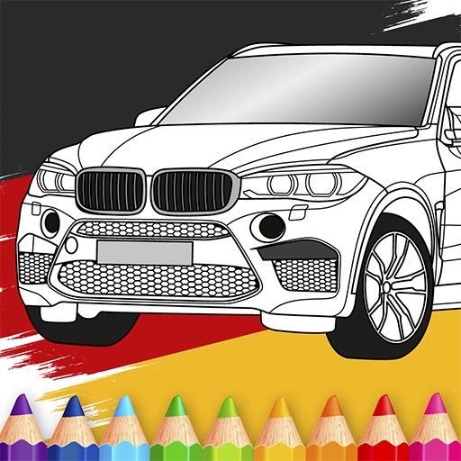 German Cars Coloring Book 1.1 Icon