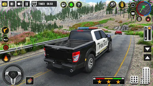 Police Van Simulator Cop Games