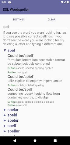 Wordspeller ESL Dictionaryのおすすめ画像5