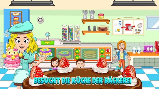 My Town: Bakery - Cook game Screenshot