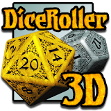 Dice Roller 3D Free icon