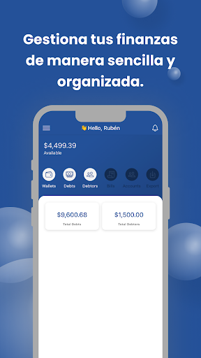 Android application My Accounts screenshort