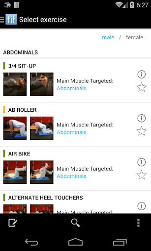 CTRLFIT  Fitness Workout Log