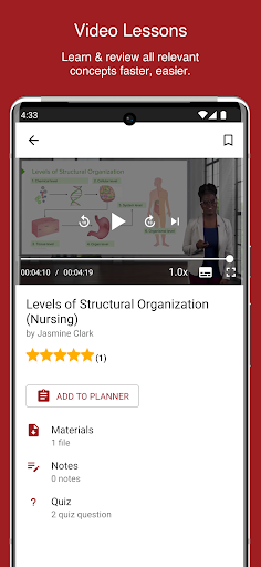 Android application Capitol University Lecturio screenshort