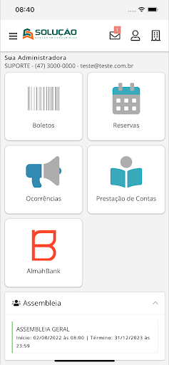 Solução Gestão em Condominios Screen 2