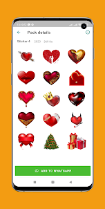 WhatsLov Stickers _ Emoji Love