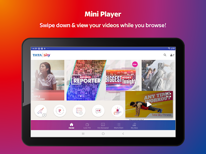 Tata Sky u2013 Live TV & Recharge 12.0 APK screenshots 11