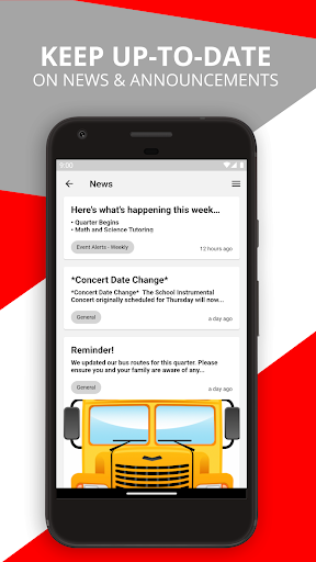 Android application Union Local Schools screenshort