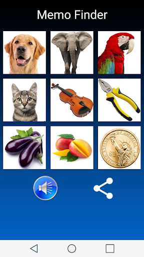 Android application Picture Macth Game -Memory screenshort