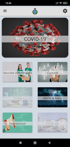 Android application Comune di Baselice screenshort