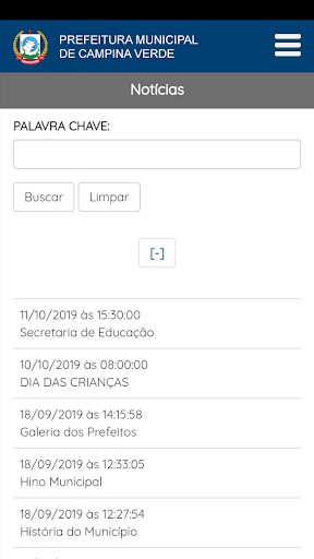 Prefeitura de Campina Verde Screen 2