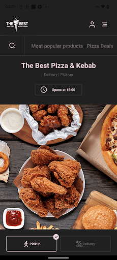 Android application The Best Pizza & Kebab screenshort