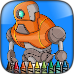 Cover Image of Download Colorbook Robot Coloring Pages  APK