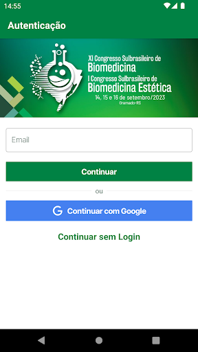 Android application CSBBM 2023 screenshort