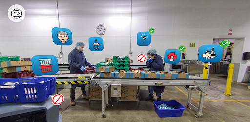 Android application Mushroom Packinghouse Training screenshort