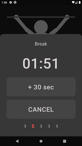 50 Pull Ups Screen 2
