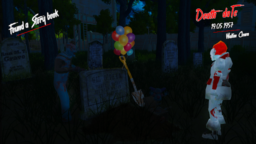 Horror Clown Scary Game 3D Screen 3