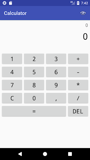 Android application Умный Калькулятор screenshort