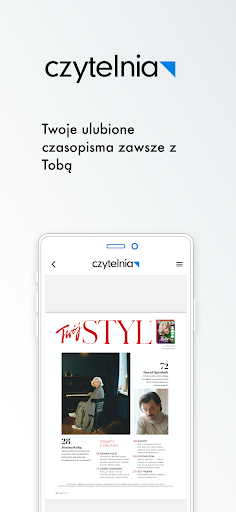 Android application Czytelnia screenshort