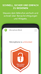 Mikrofon Blocker Pro - Sperre Bildschirmfoto