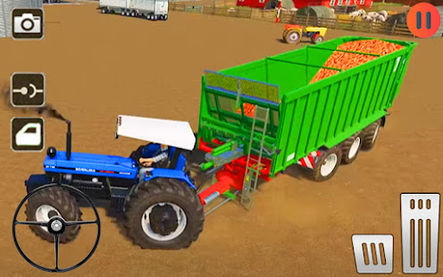 Land Tractor Farming Sim 1.02 APK screenshots 3