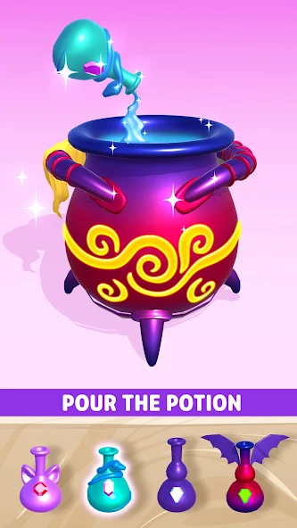 Mystical Mixing UI shots 2