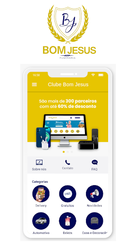 Android application Clube Bom Jesus screenshort