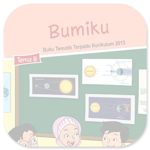 Buku Kelas 6 Tema 8 K13 logo