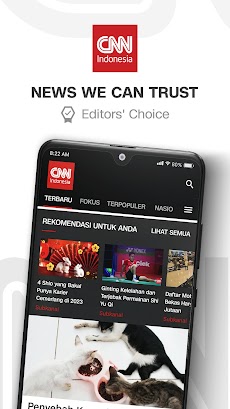 CNN Indonesia - Berita Terkiniのおすすめ画像1