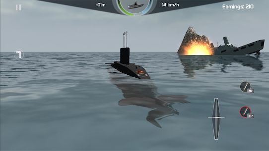 Submarine Simulator MOD APK: Naval Warfare (Unlimited Money) 6