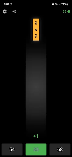 Slide Number - Math speed Game - Screenshot 2
