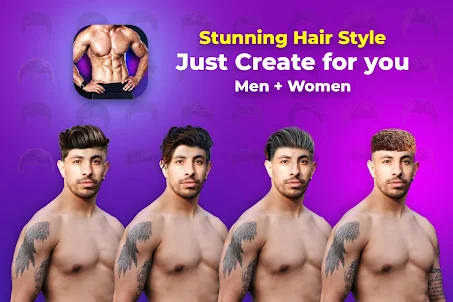 Six Pack Abs -Hair Style Photo