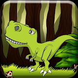Dino Rex  Adventure Run icon