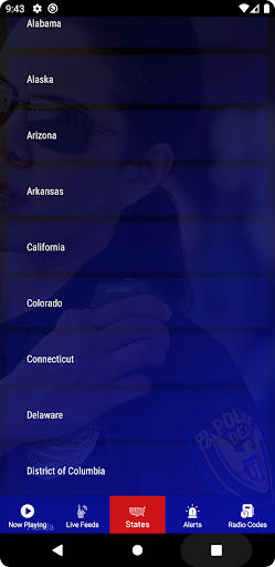 Police Radio Scanner Screen 3
