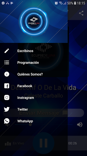 Radio Eclipse De Luna Screen 2