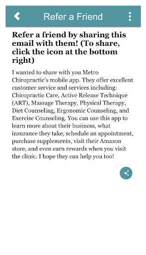 Metro Chiropractic Screen 3