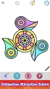 Fidget Spinner Paint by Number 6