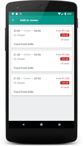 Travel Point Screen 3