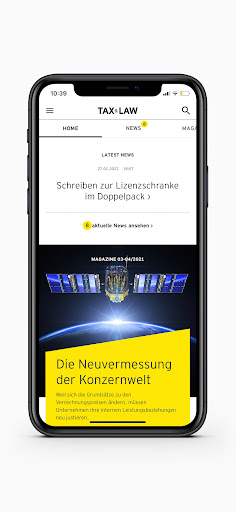 Android application EY Tax & Law DE News screenshort