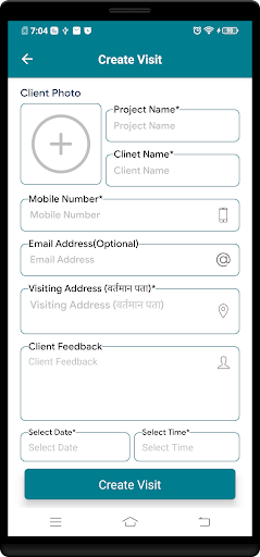 Bharat Property CRM & Customer Screen 2