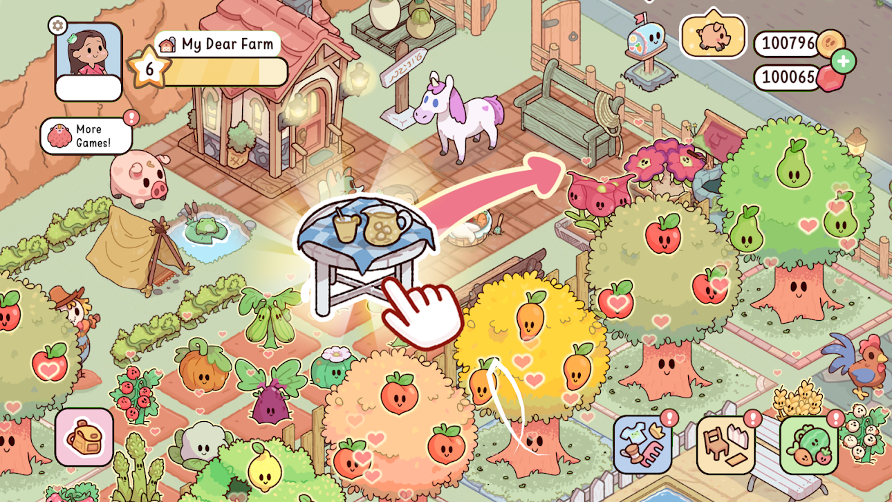 My Dear Farm Mod APK screenshot 3 - Android mod game interface