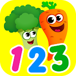 Cover Image of 下载 Food Number Games for Kids!  APK