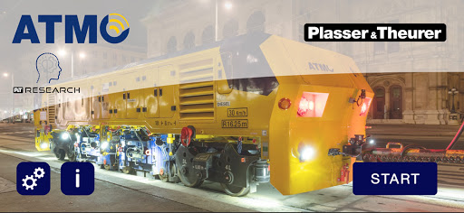 Android application Plasser & Theurer AR ATMO App screenshort