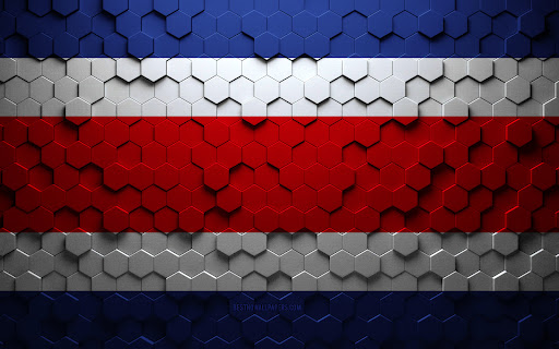 Costa Rica Flag Wallpapers