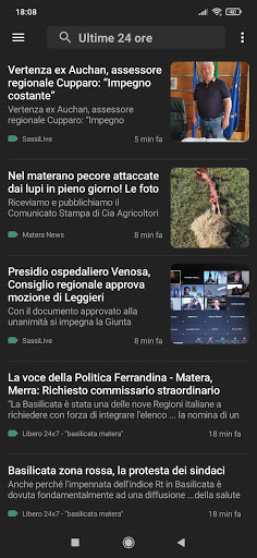 Matera notizie Screen 3
