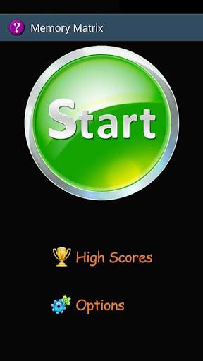 Memory Matrix Screen 2