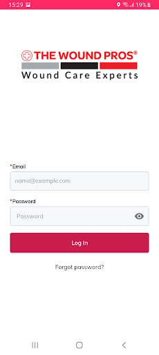 Android application Wound Pros (Demo) screenshort