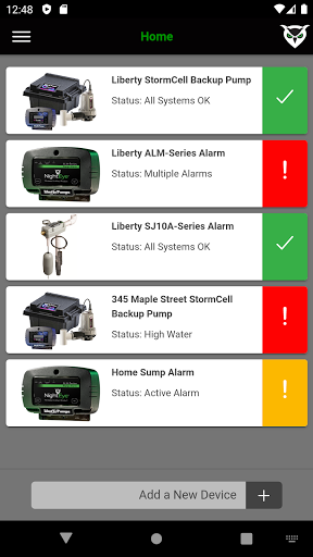 Android application NightEye screenshort