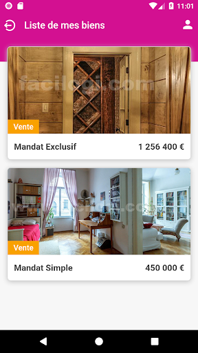 Espace Propriétaire Screen 2